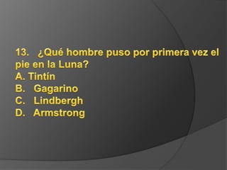 prueba de cultura general 