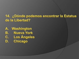 prueba de cultura general 