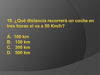 prueba de cultura general 