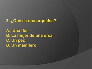 prueba de cultura general 