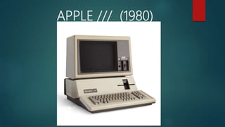 APPLE /// (1980)
 