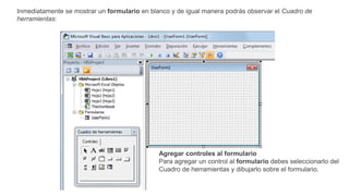 Formularios Visual Basic Formulario Visual | PPTX