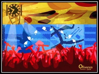 Ilustraciones de Oscar Olivares inspiradas en Venezuela