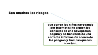 MAPA CONCEPTUAL Los Riesgos Del Internet