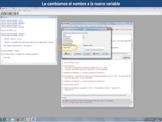 Le cambiamos el nombre a la nueva variable
 