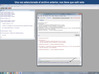 Una vez seleccionado el archivo anterior, nos tiene que salir esto
 
