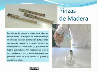 Pinza de Madera - Laboratorio Químico