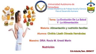 Universidad Autónoma de
Tamaulipas
Unidad Académica de Trabajo Social y Ciencias
Para el Desarrollo Humano
Materia:
Maestro:
Alumna:
Tema:
 
