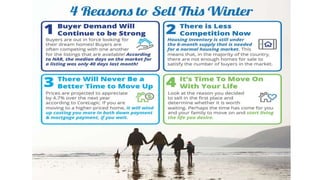 Milestone Germantown MD | 4 Reasons to Sell This Winter [INFOGRAPHIC]
