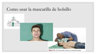 Como usar la mascarilla de bolsillo
 