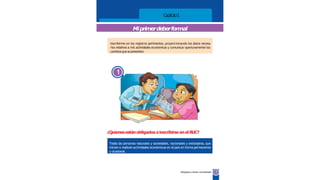 Obligados allevar contabilidad 7
Capítulo1
Miprimerdeberformal
Inscribirme en los registros pertinentes, proporcionando los datos necesa
rios relativos a mis actividades económicas y comunicar oportunamente los
cambiosquesepresenten.
Todas las personas naturales y sociedades, nacionales y extranjeras, que
inicien o realicen actividades económicas en el país en forma permanente
u ocasional.
¿Quienesestánobligados ainscribirse enel RUC?
1
 