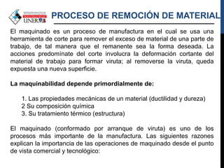 proceso y fabricacion de piezas inrtroduxcxion | PPTX