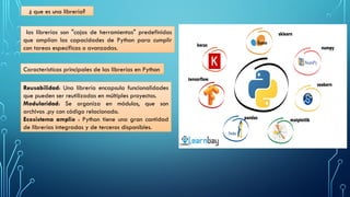 Lenguaje de programación en Python UNCP. | PPTX