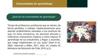 Comunidades de aprendizaje para el aprendizaje | PPTX