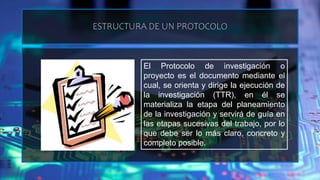 Estructura de un protocolo | PPTX
