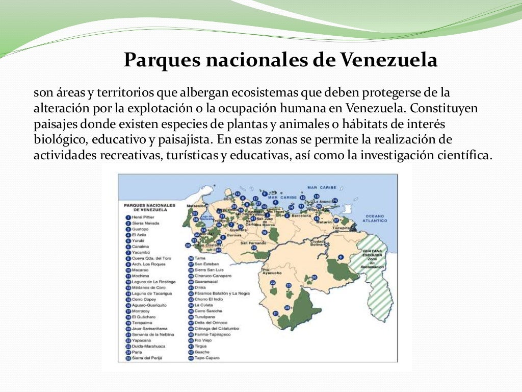 Parques Nacionales de Venezuela Guao