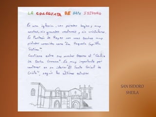 SAN ISIDORO
SHEILA
 