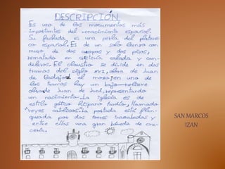 SAN MARCOS
IZAN
 