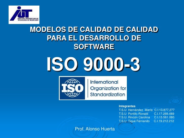ISO 90003 ISO 90003
