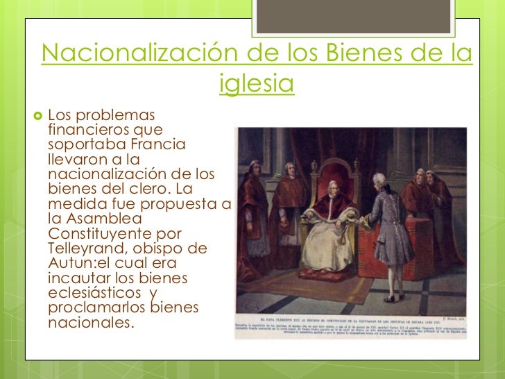 Ley De La Nacionalización De Los Bienes Eclesiásticos es.slideshare.net