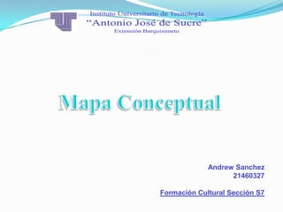 Andrew Sanchez
                   21460327

Formación Cultural Sección S7
 