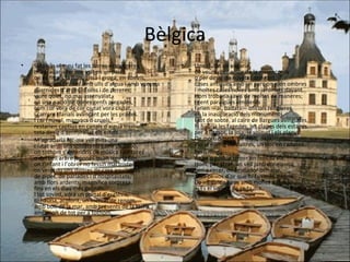 Bèlgica Si fossin el meu fat les terres estrangeres,  m’agradaria fer-me vell en un país  on es filtrés la llum, grisa i groga, en somrís,  i hi hagués prades amb ulls d’aigua i amb voreres  guarnides d’arços, d’oms i de pereres;  viure quiet, no mai assenyalat,  en una nació de bones gents plegades,  com cor vora de cor ciutat vora ciutat,  i carrers i fanals avançant per les prades.  I cel i núvol, manyacs o cruels,  restarien captius en canals d’aigua trèmuls,  tota desig d’emmirallar els estels.  M’agradaria fer-me vell dins una  ciutat amb uns soldats no gaire de debò,  on tothom s’entendrís de música i pintures  o del bell arbre japonès quan treu la flor,  on l’infant i l’obrer no fessin mai tristesa,  on veiéssiu uns dintres de casa aquilotats  de pipes, de parlades i d’hospitalitats,  amb flors ardents, magnífica sorpresa,  fins en els dies més gebrats.  I tot sovint, vora un portal d’església,  hi hauria, acolorit, un mercat de renom,  amb botí de la mar, amb presents de la terra,  amb molt de tot per a tothom.  Una ciutat on vagaria  de veure, per amor de la malenconia  o per desig de novetat dringant,  cases antigues amb un parc on nien ombres  i moltes cases noves amb jardinets davant.  Hom trobaria savis de moltes de maneres;  i cent paraigües eminents  farien —ai, badats— oficials rengleres  en la inauguració dels monuments.  I tot de sobte, al caire de llargues avingudes,  hi hauria les fagedes, les clapes dels estanys  per a l’amor, la joia, la solitud i els planys.  De molt, desert, de molt, dejú,  viuria enmig dels altres, un poc en cadascú.  Però ningú  no se’n podria témer en fent sa via.  Hom, per atzar, un vell jardí coneixeria,  ben a recer, de brollador ben clar,  amb peixos d’or que hi fan més alegria.  De mi dirien nens amb molles a la mà:  —És el senyor de cada dia.  