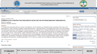 Universidad Técnica de Machala/Unidad Académica de Ciencias Químicas y de la Salud/Escuela de
Ciencias Médicas/Medicina Interna
30/3017/06/201 NCBI. (Internet). Estados Unidos. US National Library of Medicine National Institutes of Health. (02 - Frebero
– 2016. 17 de Junio – 2016). Disponible en:
 