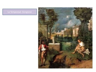 La Tempestad. Giorgione
 