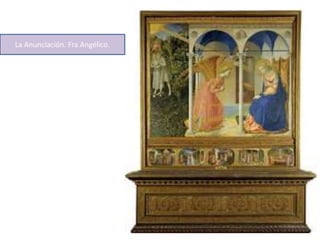 La Anunciación. Fra Angélico.
 