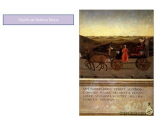 Triunfo de Battista Sforza
 