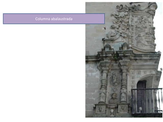 Columna abalaustrada
 