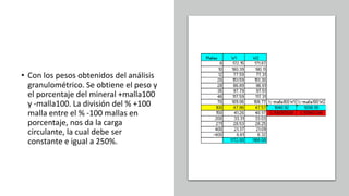 Procesamiento de Minerales de planta concentradora | PPTX