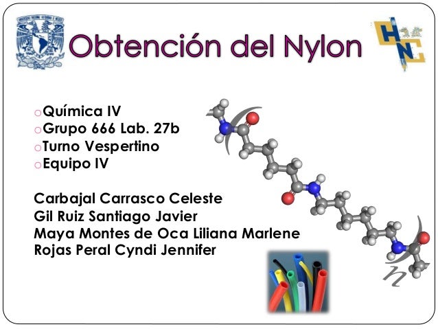 obtencion del nylon