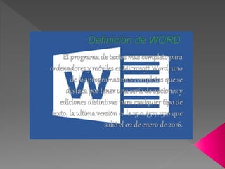 Presentación de diapositivas