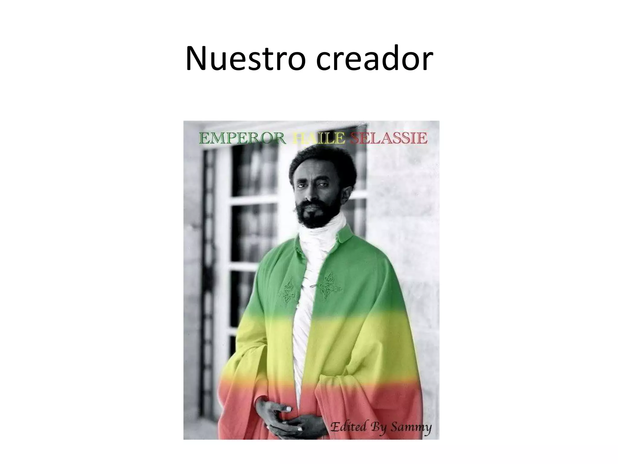 Nuestro creador
 