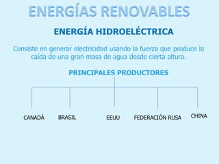 ¿QUÉ SON LAS ENERGIAS NO RENOVABLES? 