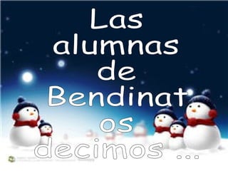 Las  alumnas  de  Bendinat  os  decimos ...  