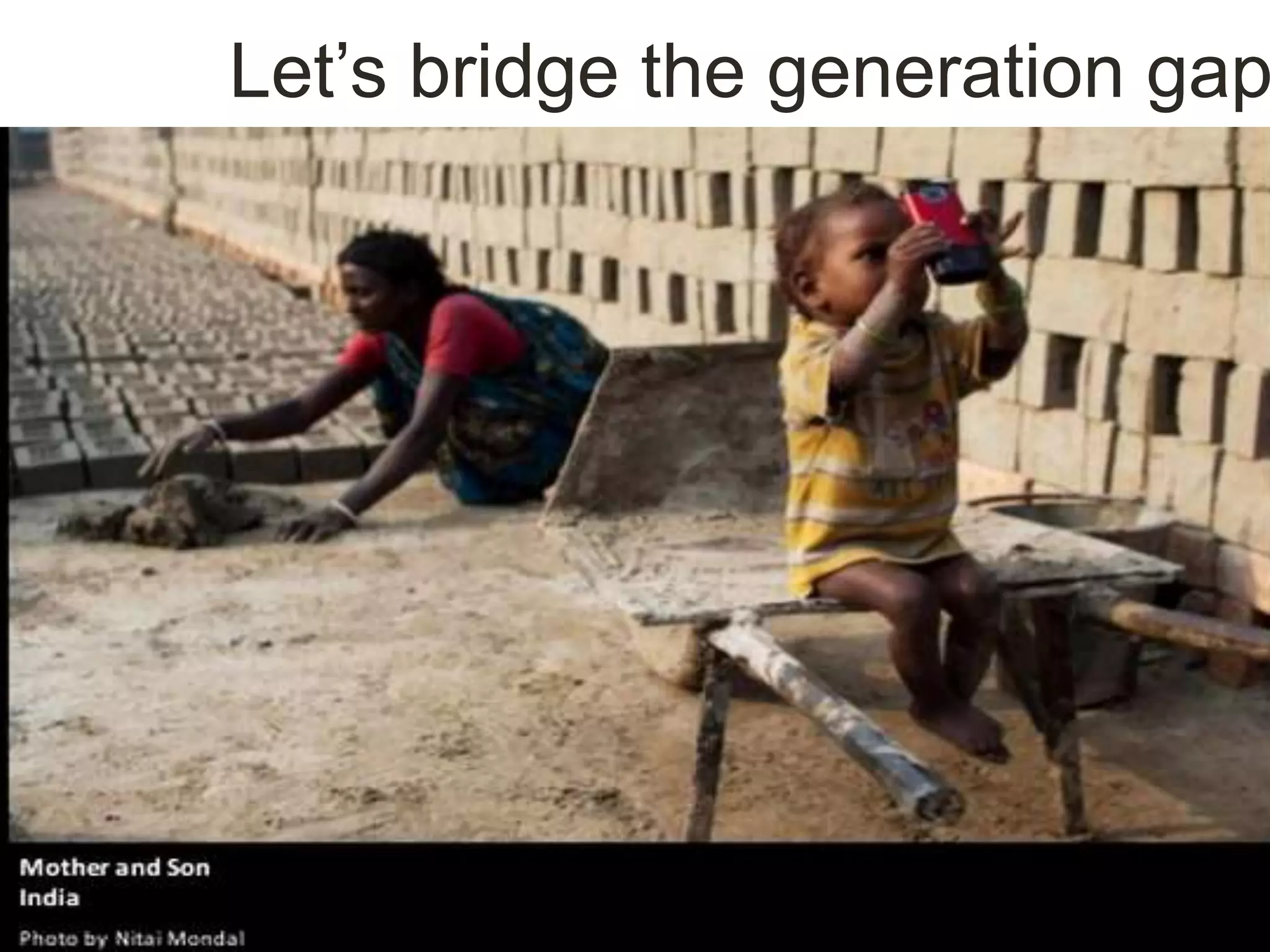 @TransformSoc Presentation © 2016 The Transformation
Let’s bridge the generation gap
 