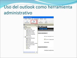 Uso del outlook como herramienta administrativo 