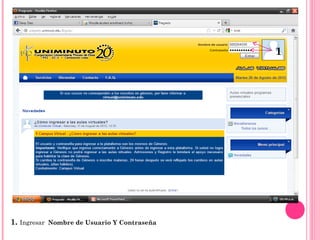1




1. Ingresar   Nombre de Usuario Y Contraseña
 