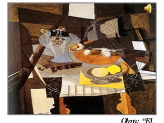 Obra; “El Velador” 