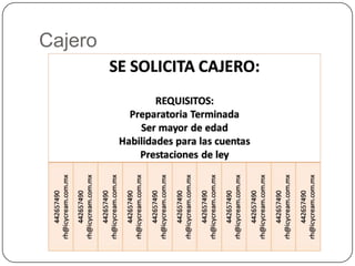 Cajero
 