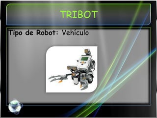 TRIBOT
Tipo de Robot: Vehículo
 