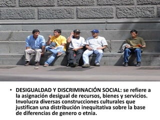  Propone el acceso a la propiedad como condición para solucionar la injusticia. 