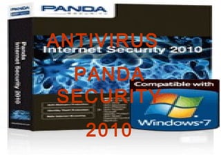 ANTIVIRUS  PANDA SECURITY 2010 