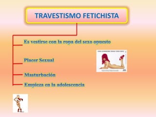 TRAVESTISMO FETICHISTA
 
