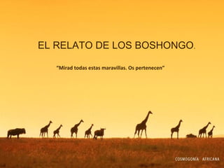 COSMOGONIA AFRICANA | PPT