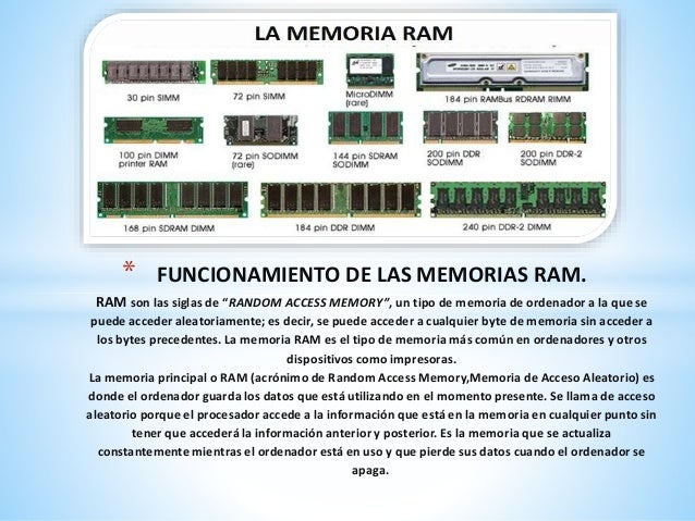 Presentación1 memoria ram
