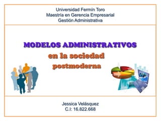 W Universidad Fermín Toro Maestría en Gerencia Empresarial Gestión Administrativa Jessica Velásquez C.I: 16.822.668 