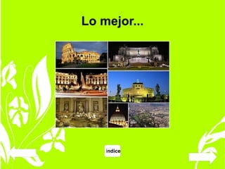 Lugares En este video podemos observar lo lugares bonitos de la ciudad:como la estatua de la libertad... í ndice 